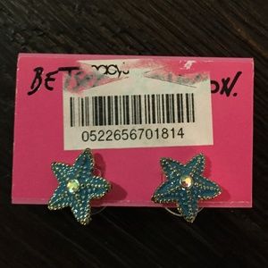 Betsy Johnson Starfish Earrings